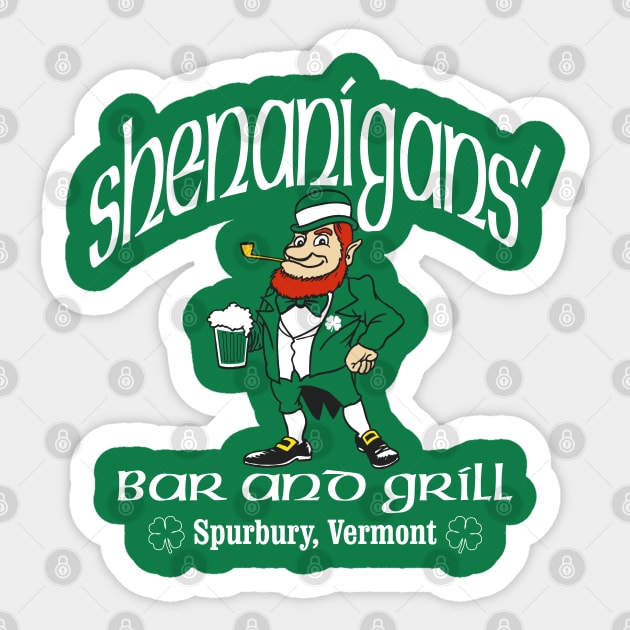 SHENANIGANS Sticker by YourLuckyTee